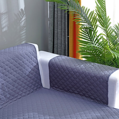 Latitude Run® Box Cushion Sofa Slipcover Wayfair